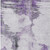 10' X 14' Purple Lavender And Gray Abstract Washable Indoor Outdoor Area Rug