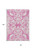 10' X 14' Blush And Ivory Damask Washable Indoor Outdoor Area Rug