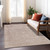 9' X 12' Copper And Beige Abstract Washable Indoor Outdoor Area Rug - 880016561159