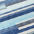 10' X 14' Blue Gray And Ivory Striped Washable Indoor Outdoor Area Rug - Blue, Gray, Ivory