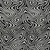 10' X 14' Black And Ivory Abstract Washable Indoor Outdoor Area Rug