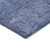 9' X 12' Denim Blue And Sky Blue Patchwork Washable Indoor Outdoor Area Rug