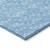 10' X 14' Blue Geometric Washable Non Skid Indoor Outdoor Area Rug