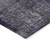 9' X 12' Eggplant Purple And Lilac Patchwork Washable Indoor Outdoor Area Rug