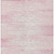 10' X 14' Pink And Gray Striped Washable Indoor Outdoor Area Rug
