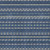 10' X 14' Navy Blue And Mint Green Striped Washable Indoor Outdoor Area Rug