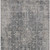 8' X 10' Charcoal And Silver Abstract Washable Indoor Outdoor Area Rug