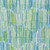 10' X 14' Aqua Teal Blue And Lime Green Abstract Washable Indoor Outdoor Area Rug