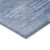 9' X 12' Denim Blue And Sky Blue Abstract Washable Indoor Outdoor Area Rug Transitional Style - Denim Blue, Sky Blue Color