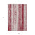 9' X 12' Merlot And Ivory Striped Washable Indoor Outdoor Area Rug