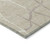 9' X 12' Beige And Tan Abstract Washable Indoor Outdoor Area Rug