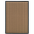 2' X 3' Beige and Black Geometric Stain Resistant Indoor Outdoor Area Rug