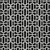 9' X 12' Black And Ivory Geometric Washable Indoor Outdoor Area Rug - 608219365110