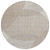 8' Beige And Ivory Round Geometric Washable Indoor Outdoor Area Rug Transitional Style - Beige, Ivory Color