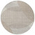 8' Beige And Ivory Round Geometric Washable Indoor Outdoor Area Rug Transitional Style - Beige, Ivory Color