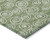 9' X 12' Green And Ivory Geometric Washable Indoor Outdoor Area Rug - 606114994237