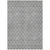 10' X 14' Gray And Ivory Geometric Washable Indoor Outdoor Area Rug Transitional Style - Gray, Ivory Color