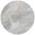 8' Ivory And Gray Round Abstract Washable Indoor Outdoor Area Rug Transitional Style - Ivory, Gray Color