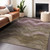 10' X 14' Taupe And Beige Abstract Washable Indoor Outdoor Area Rug - Taupe, Beige