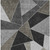 10' X 14' Coffee Charcoal And Gray Geometric Washable Indoor Outdoor Area Rug