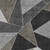 10' X 14' Coffee Charcoal And Gray Geometric Washable Indoor Outdoor Area Rug
