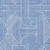10' X 14' Blue And Ivory Abstract Washable Indoor Outdoor Area Rug Transitional Style - Blue, Ivory Color