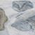 9' X 12' Sky Blue And Taupe Abstract Washable Indoor Outdoor Area Rug