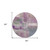 8' Lavender And Purple Round Abstract Washable Indoor Outdoor Area Rug - Lavender, Purple