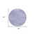 8' Lavender Purple And Lilac Round Abstract Washable Indoor Outdoor Area Rug