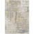 8' X 10' Ivory And Beige Abstract Washable Indoor Outdoor Area Rug Transitional Style - Ivory, Beige Color
