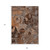 9' X 12' Brown And Gray Floral Washable Indoor Outdoor Area Rug - Brown, Gray
