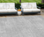 10' X 14' Silver And Gray Abstract Washable Indoor Outdoor Area Rug