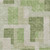 9' X 12' Green Sage And Beige Geometric Washable Indoor Outdoor Area Rug