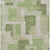 9' X 12' Green Sage And Beige Geometric Washable Indoor Outdoor Area Rug