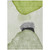 8' X 10' Green Black and Gray Abstract Washable Non Skid Indoor Outdoor Area Rug