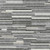 9' X 12' Gray And Ivory Striped Washable Indoor Outdoor Area Rug Transitional Style - Gray, Ivory Color