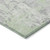 8' X 10' Artichoke Green And Ivory Abstract Washable Indoor Outdoor Area Rug - 880016626209