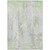 8' X 10' Artichoke Green And Ivory Abstract Washable Indoor Outdoor Area Rug - 880016626209