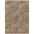 10' X 14' Brown Taupe And Sage Polka Dot Washable Indoor Outdoor Area Rug