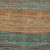 8' X 10' Terra Cotta Copper And Beige Striped Washable Indoor Outdoor Area Rug