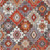 8' X 10' Rust Lavender And Ivory Southwestern Washable Indoor Outdoor Area Rug