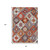 8' X 10' Rust Lavender And Ivory Southwestern Washable Indoor Outdoor Area Rug