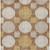 8' X 10' Brown Beige And Ivory Geometric Washable Indoor Outdoor Area Rug Transitional Style - Brown, Beige, Ivory Color
