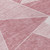 8' X 10' Blush Pink And Ivory Geometric Washable Indoor Outdoor Area Rug