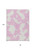 8' X 10' Pink And Ivory Abstract Washable Indoor Outdoor Area Rug - Pink, Ivory