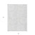 8' X 10' Ivory Floral Washable Non Skid Indoor Outdoor Area Rug