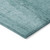 9' X 12' Teal Blue Aqua And Ivory Nautical Washable Indoor Outdoor Area Rug