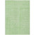 8' X 10' Mint Green And Ivory Geometric Washable Indoor Outdoor Area Rug Transitional Style - Mint Green, Ivory Color