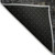 10' X 14' Graphite Charcoal And Silver Abstract Washable Indoor Outdoor Area Rug