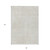 8' X 10' Ivory And Gray Geometric Washable Indoor Outdoor Area Rug - Ivory, Gray